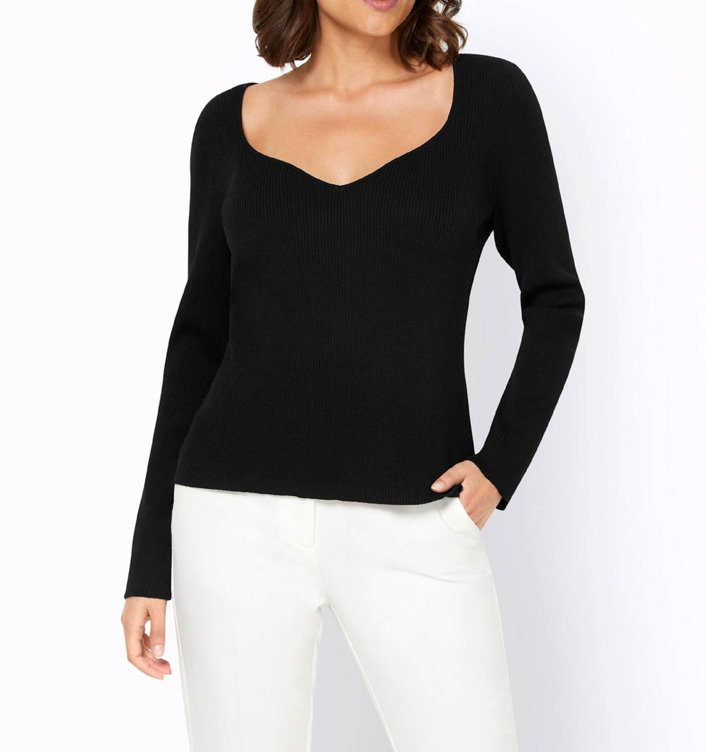 Пуловер, черный - Heine фото 3