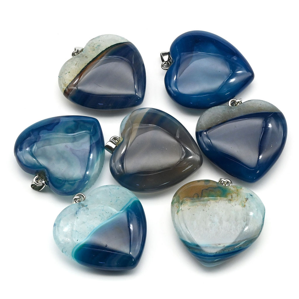 Кулон из яшмы Сердце 40*40мм - Радуга камня фото 7