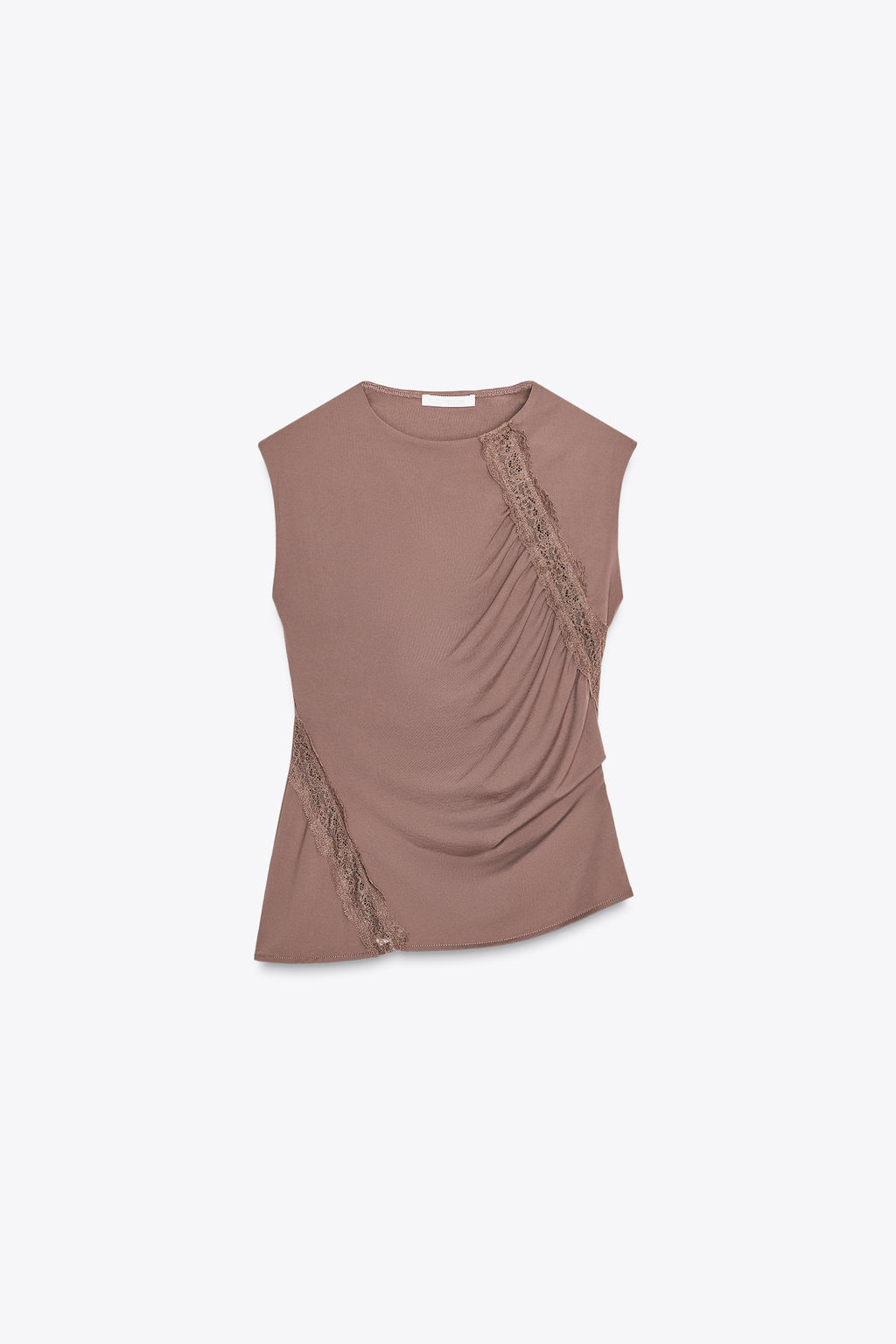 LACE POLYAMIDE TOP - Zara фото 4