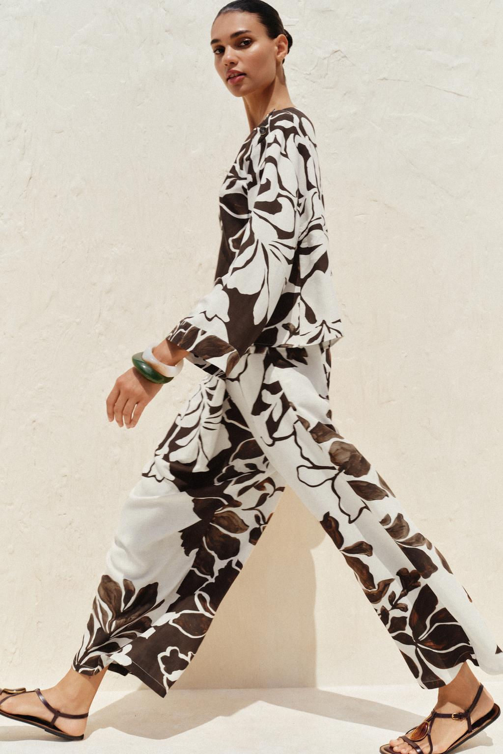 FLORAL PRINTED TOP - Zara фото 4
