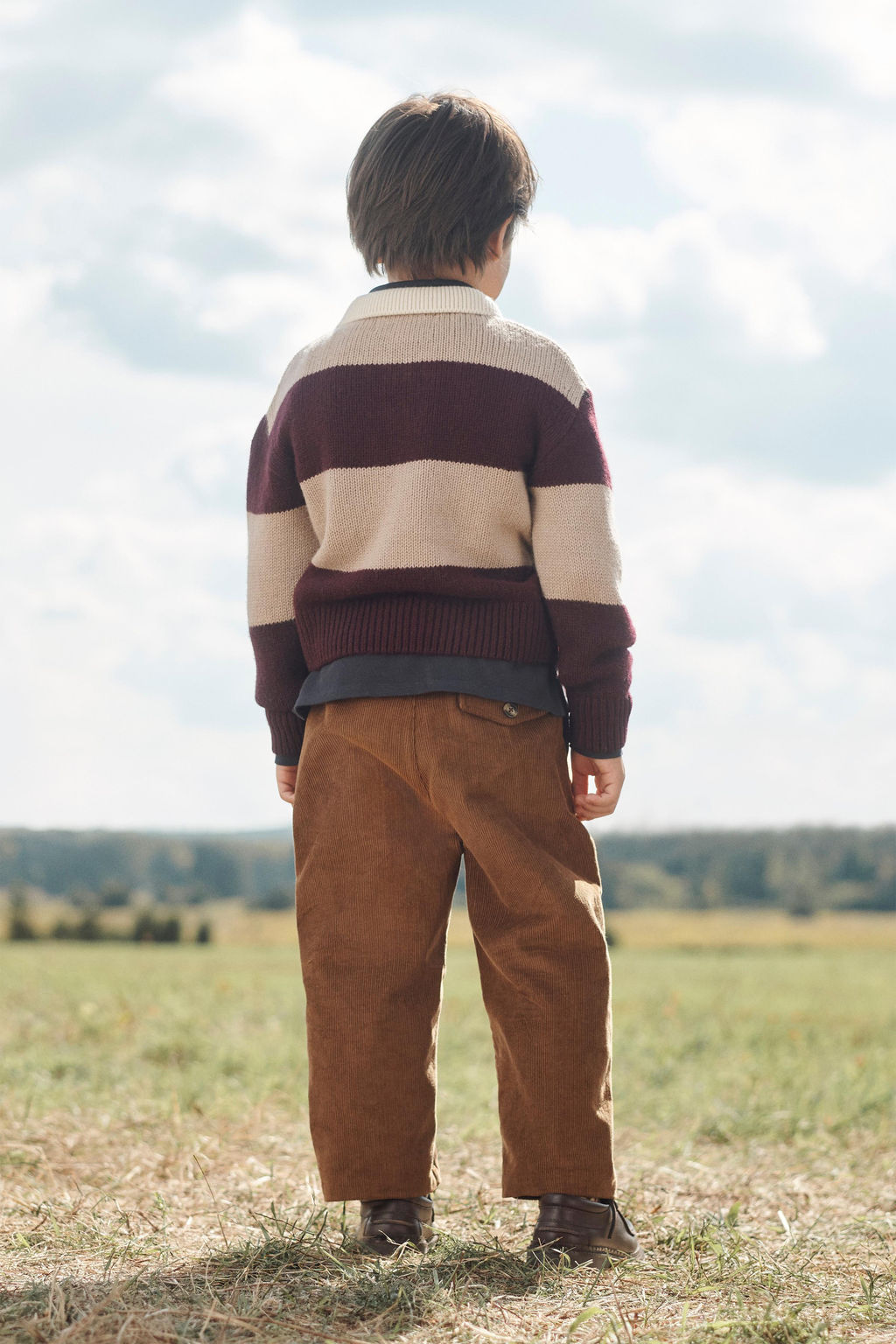 STRIPED 100% WOOL KNIT POLO SHIRT LIMITED EDITION - Zara фото 2