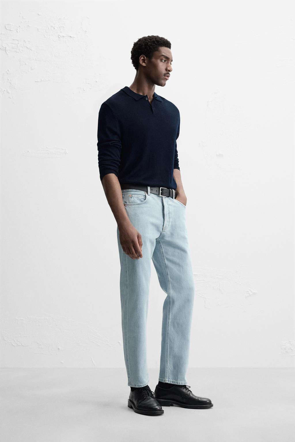STRAIGHT-FIT REGULAR JEANS - Zara фото 40