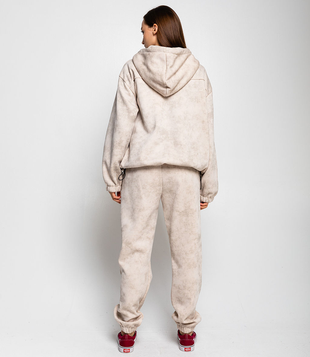 Спортивный костюм #КТ8975, бежевый - Dommod фото 3
