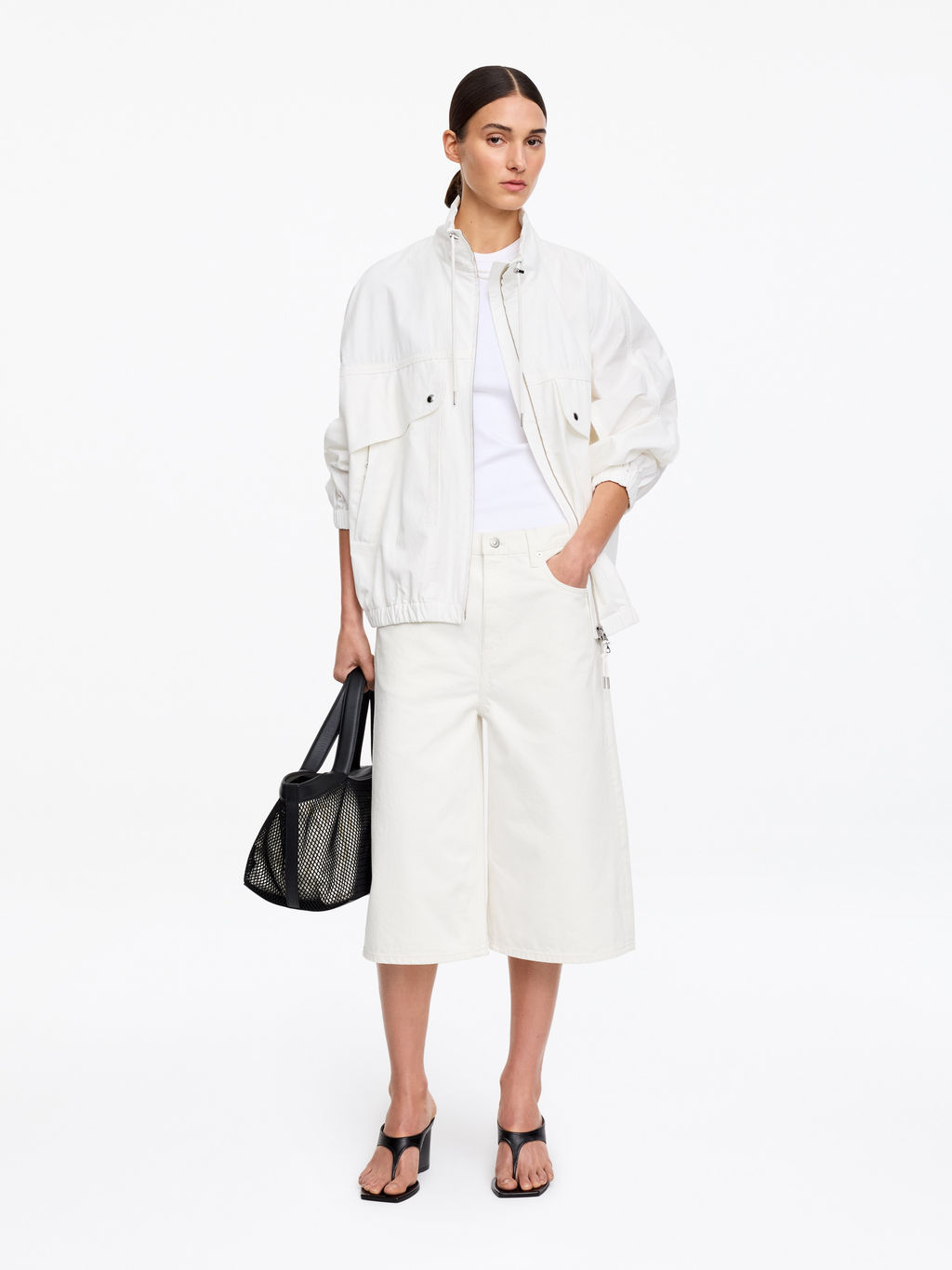Pantalones cortos denim largos - H&m фото 8