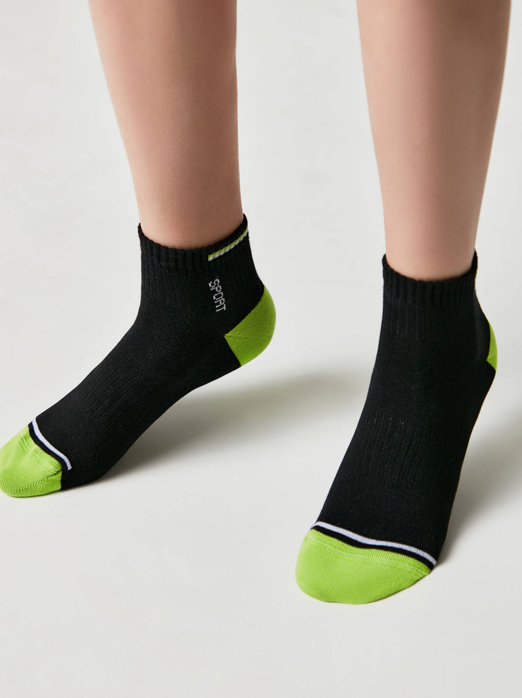 Цена за 2 пары CONTE-KIDS ACTIVE (короткие) Носки детские черный