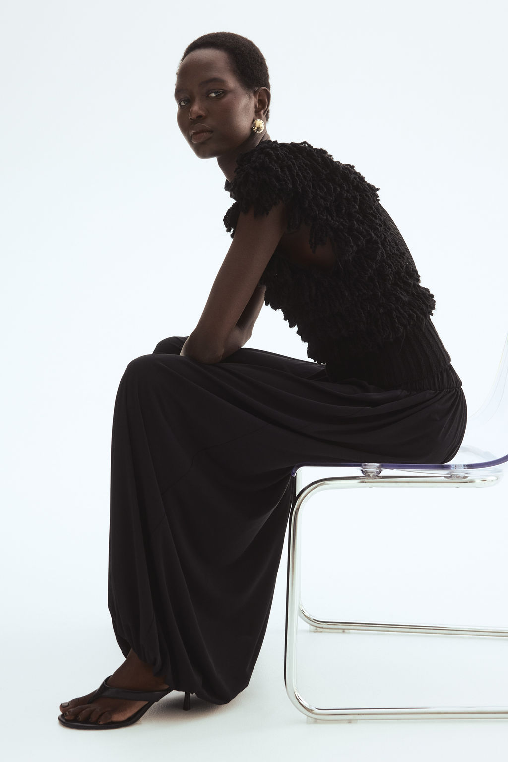 Fringed sweater vest - H&m фото 4