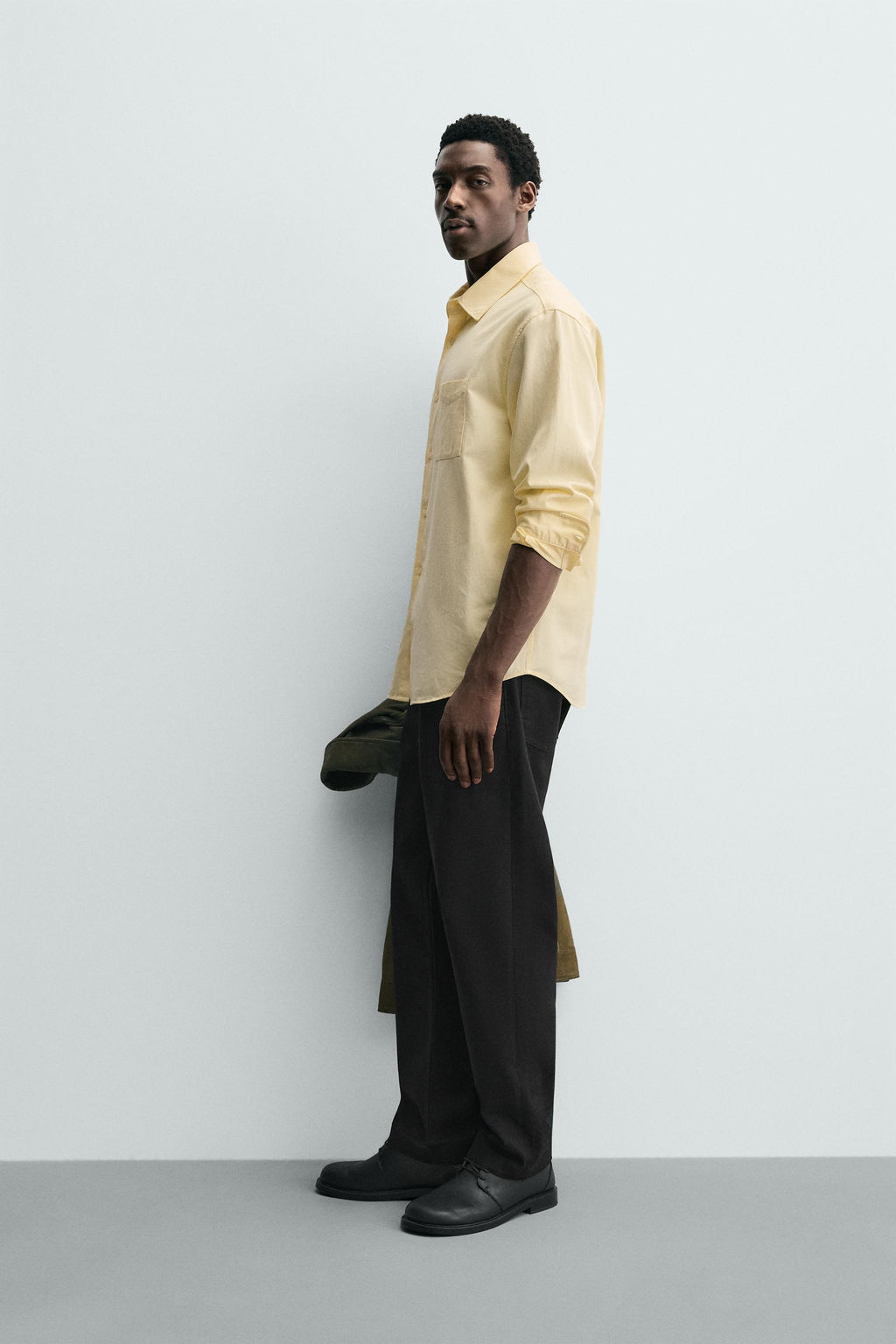 STRAIGHT-LEG TROUSERS - Zara фото 13
