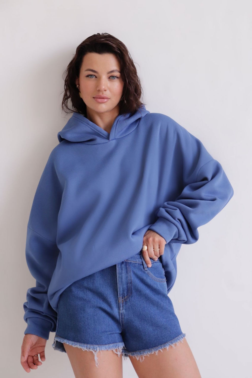 Martichelli Худи в голубом оттенке  фото 5