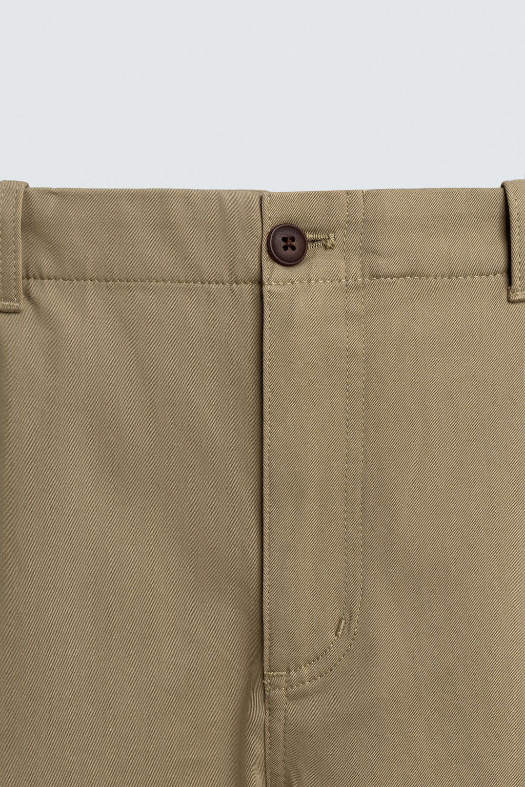 STRAIGHT-LEG CHINO TROUSERS - Zara фото 8
