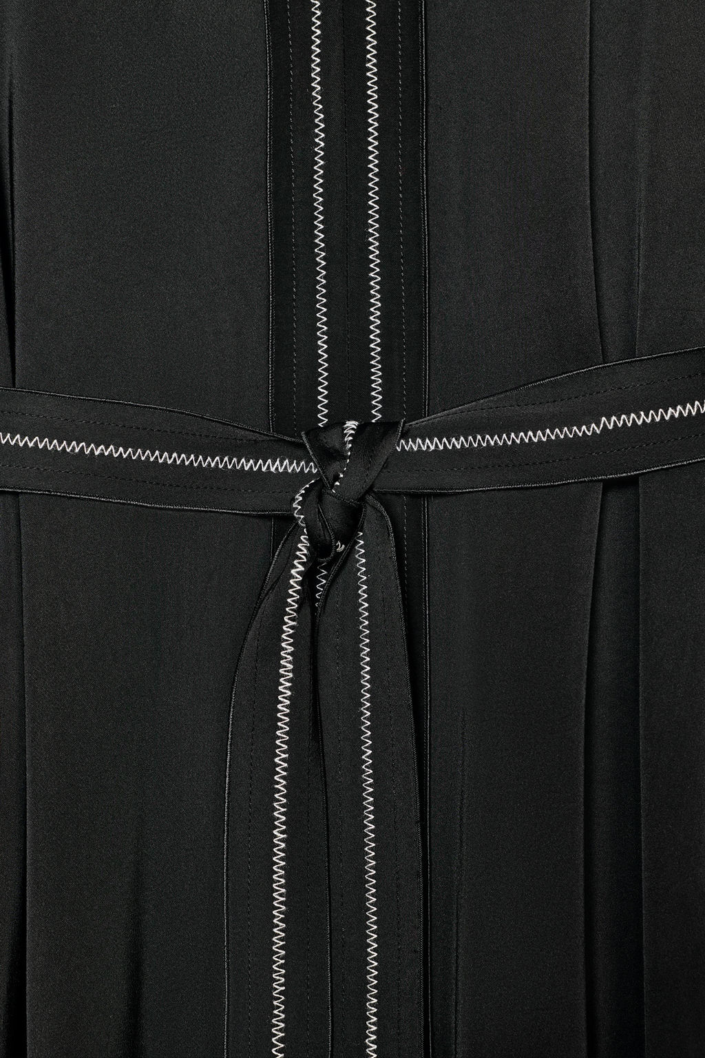 ZW COLLECTION TOPSTITCH TUNIC DRESS - Zara фото 4