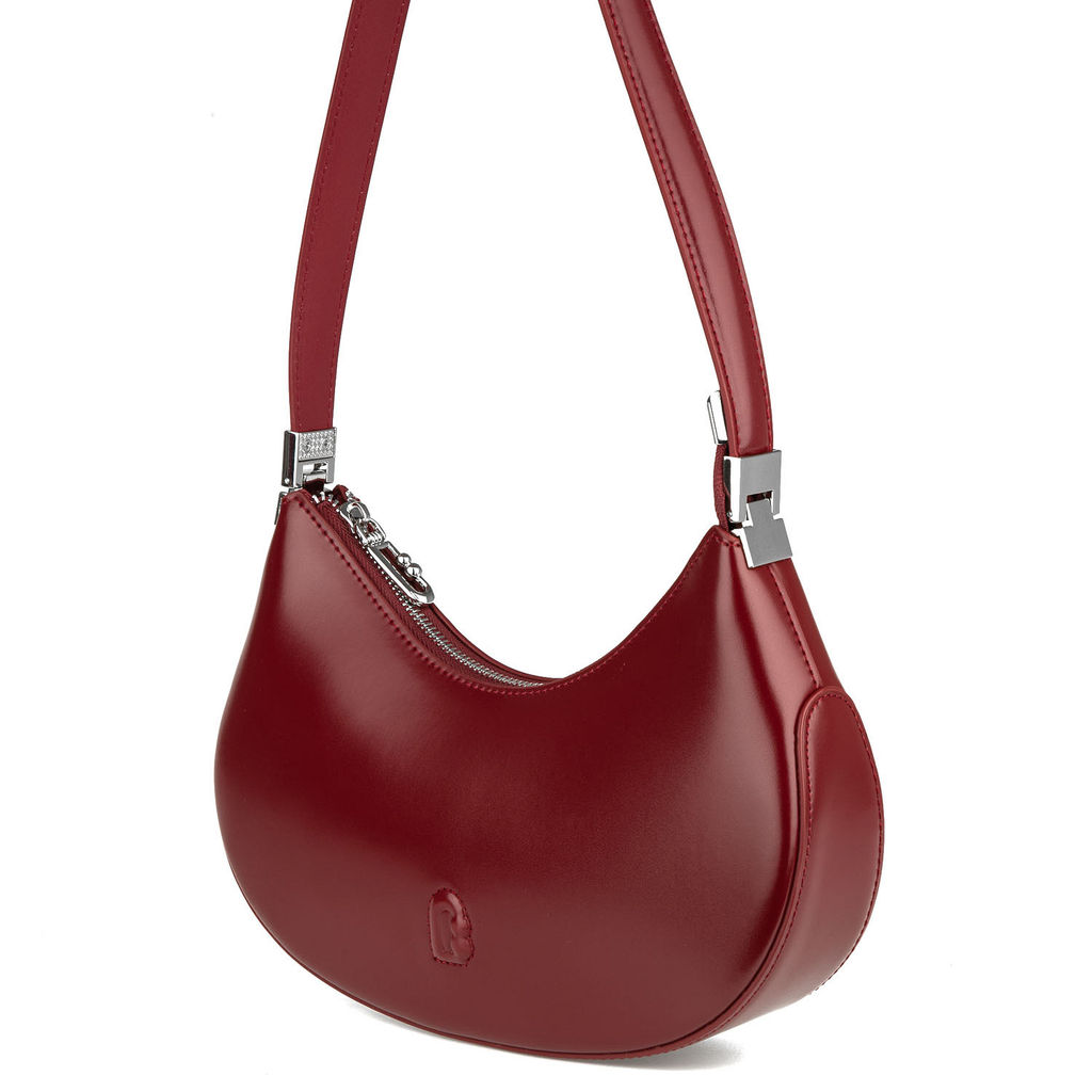 M621 wine red, Женская кожаная сумка, Barcelo Biagi