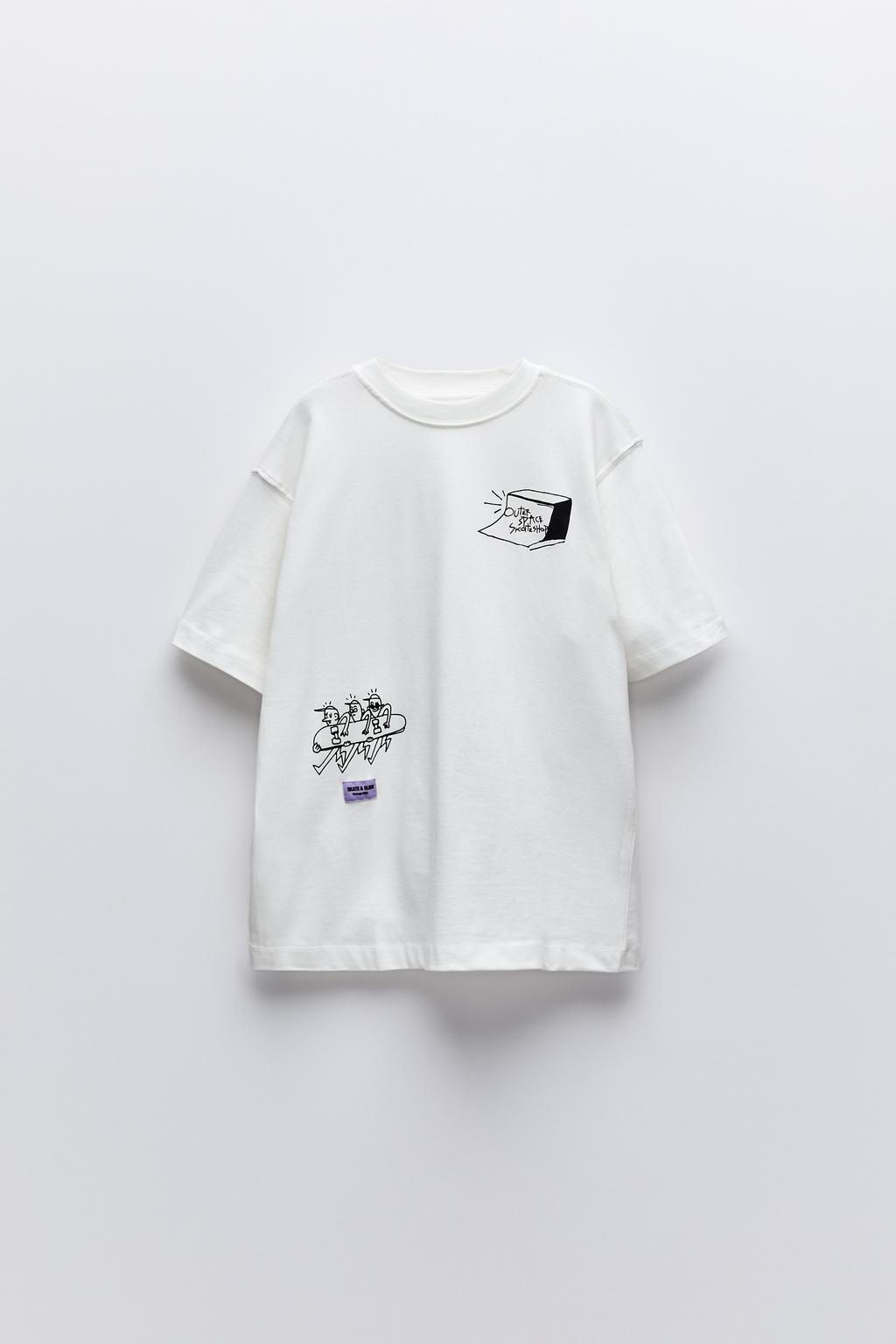 SKATER T-SHIRT - Zara фото 3