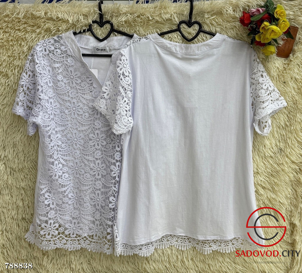 Женская кружевная блузка - Bruno фото 2