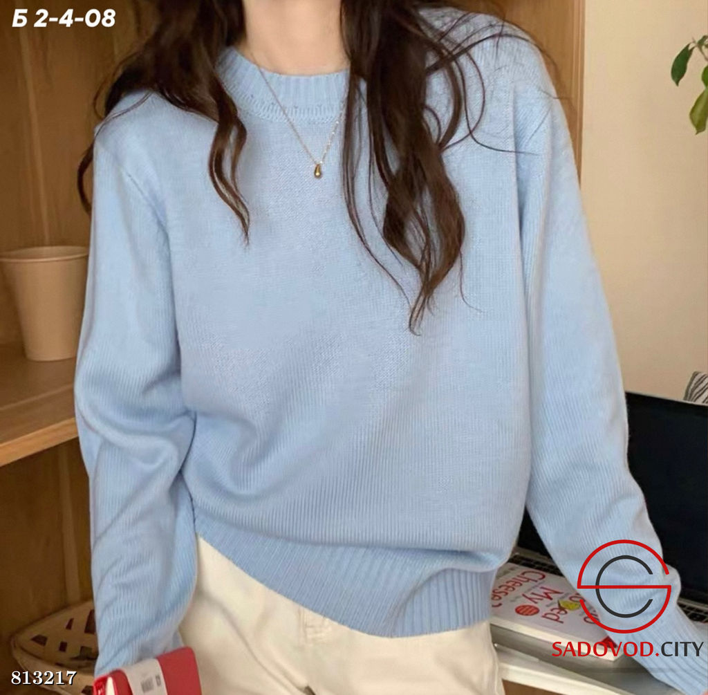 Джемпер женский однотонный - Bruno фото 3