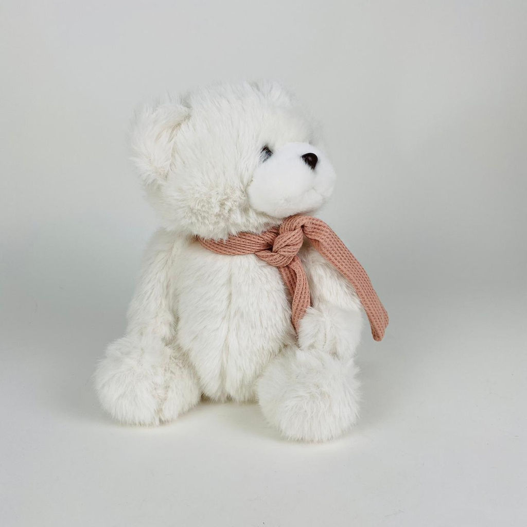 Мягкая игрушка Мишка белый в шарфе 25 см (арт. 1112/25) - Storyland фото 17
