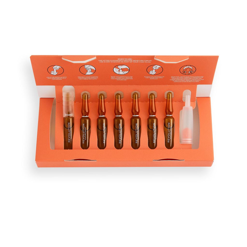 Revolution Skincare Ампулы с витамином С Ampoules Vitamin C 7 Day Skin Plan, 7*2 мл Revolution Skincare Ампулы с витамином С Ampoules Vitamin C 7 Day Skin Plan, 7*2 мл  фото 2