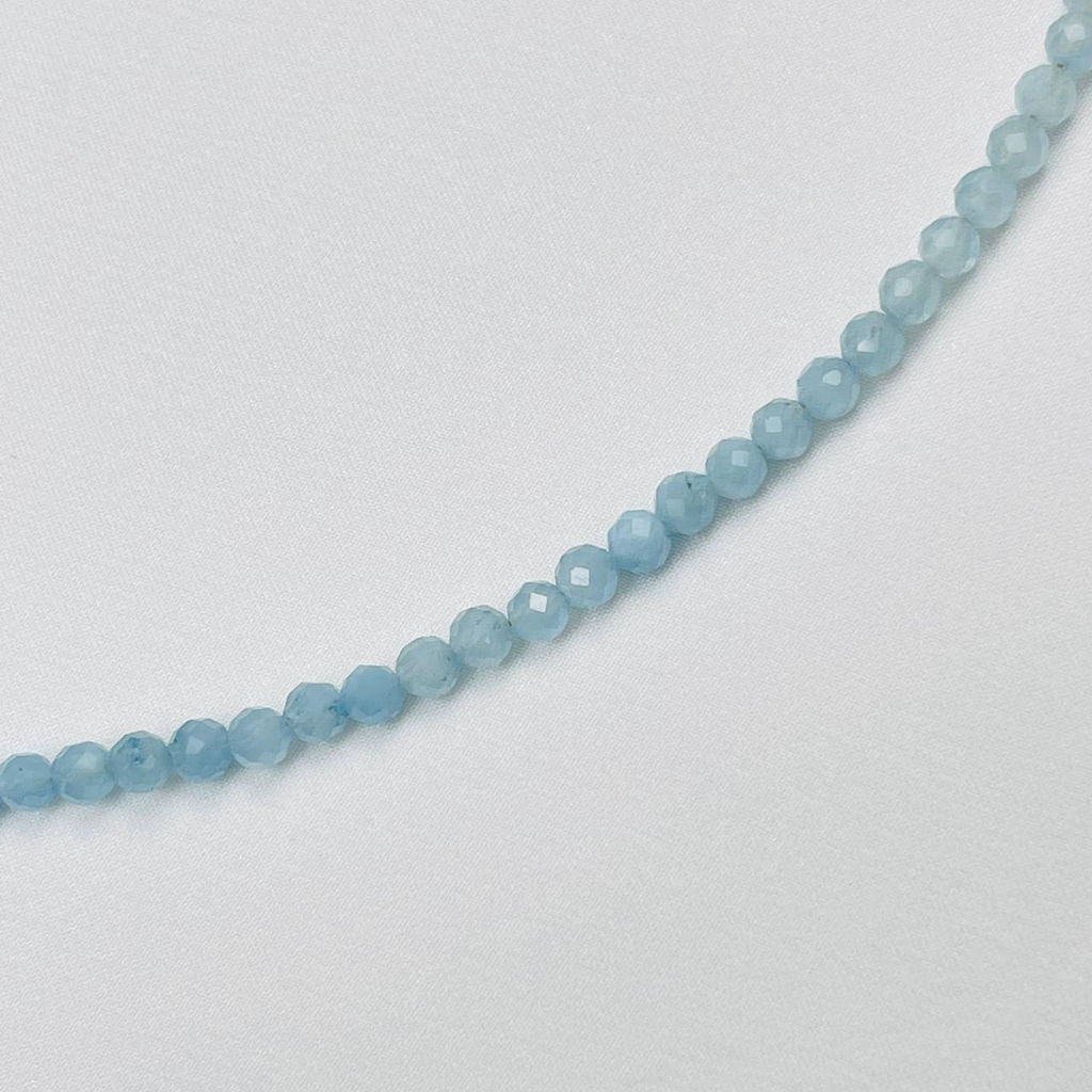 Колье из Аквамарина и Жемчуга - Радуга самоцветов фото 3