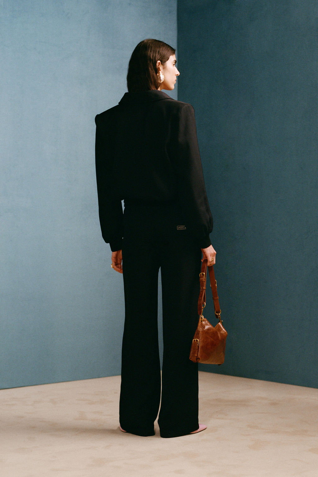 BOLSO PIEL DE HOMBRO WILLY CHAVARRIA X ZARA / Tostado oscuro