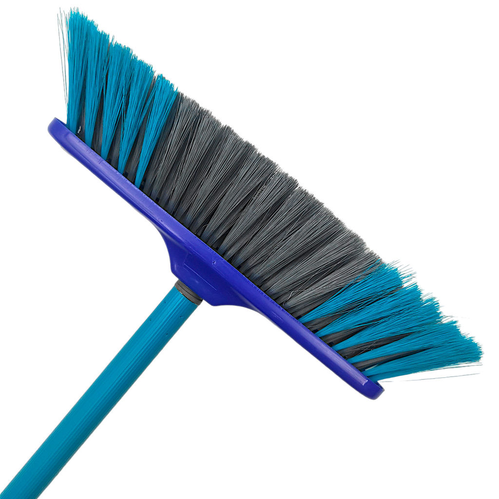 Щетка подметальная п/эт. с черенком "Фронтьера" "York" 28х4,5см, щетина 6,5см (5102/G1188)