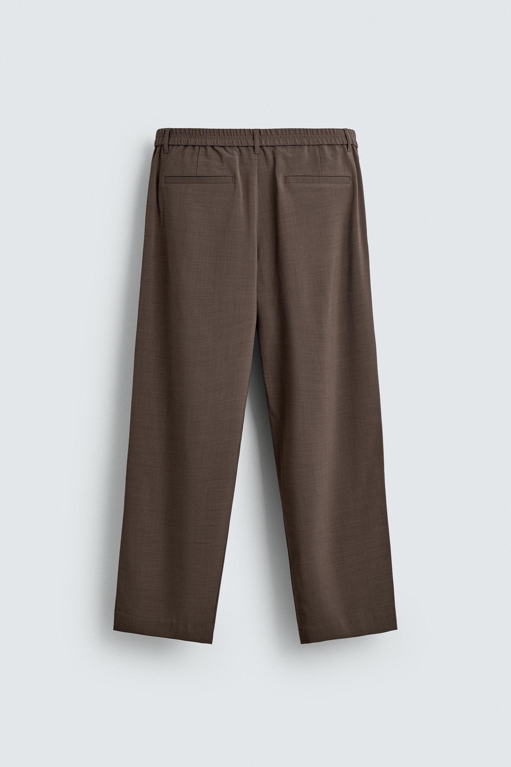 PANTAL?N FLUIDO RELAXED FIT / Gris claro - Zara фото 7