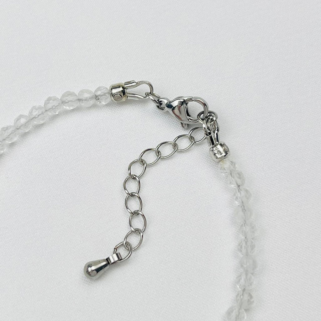 Браслет из Горного Хрусталя и Амазонита - Радуга самоцветов фото 4