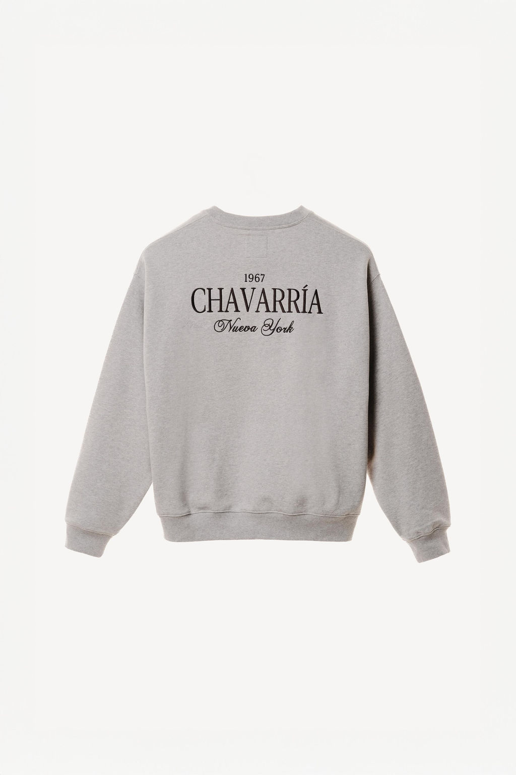 SUDADERA CREWNECK BORDADOS WILLY CHAVARRIA X ZARA / Gris vigor? фото 2