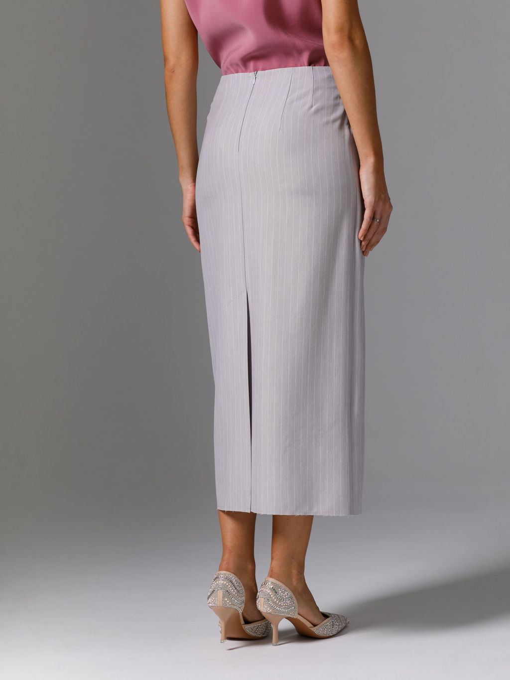 Юбка в полоску