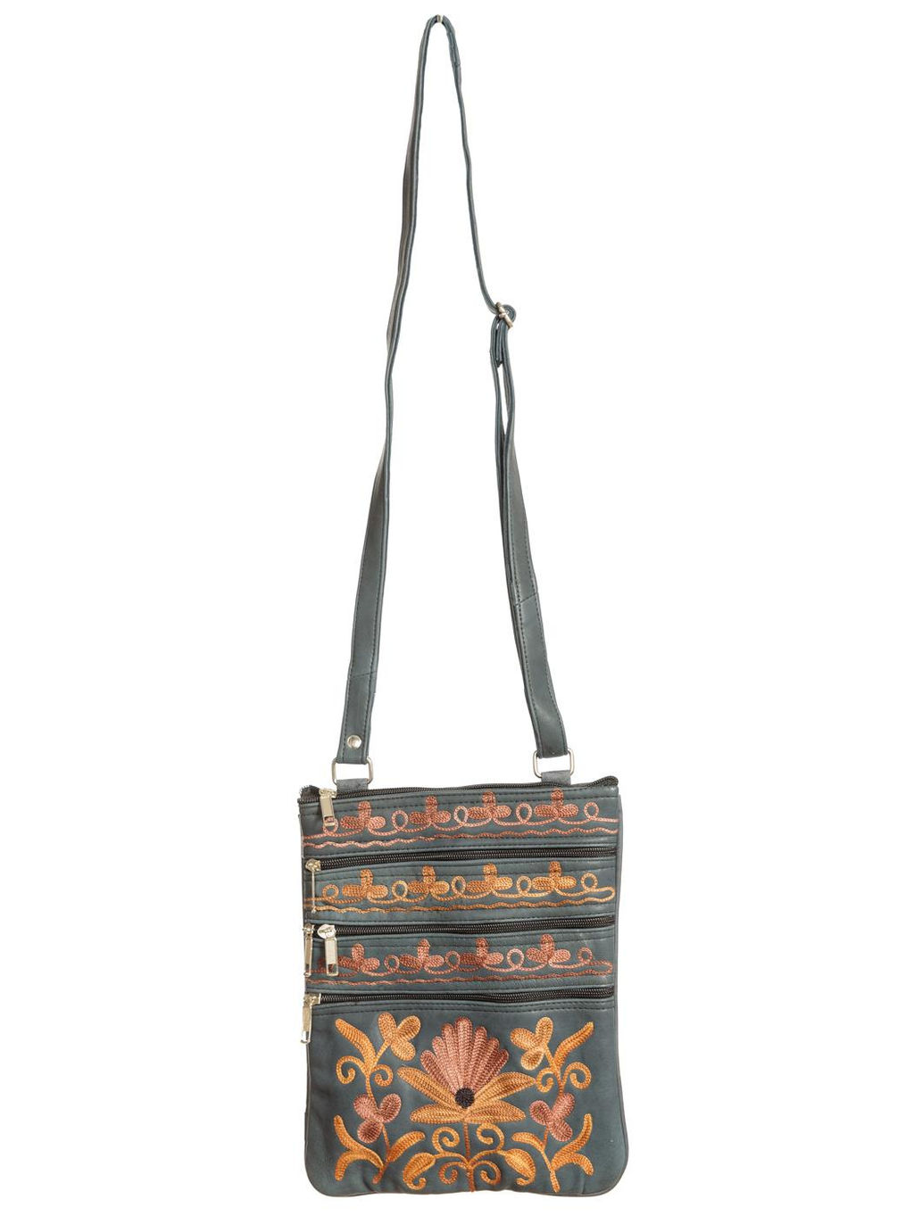 Сумка натуральная кожа через плечо №1114/8 - Ганг фото 2