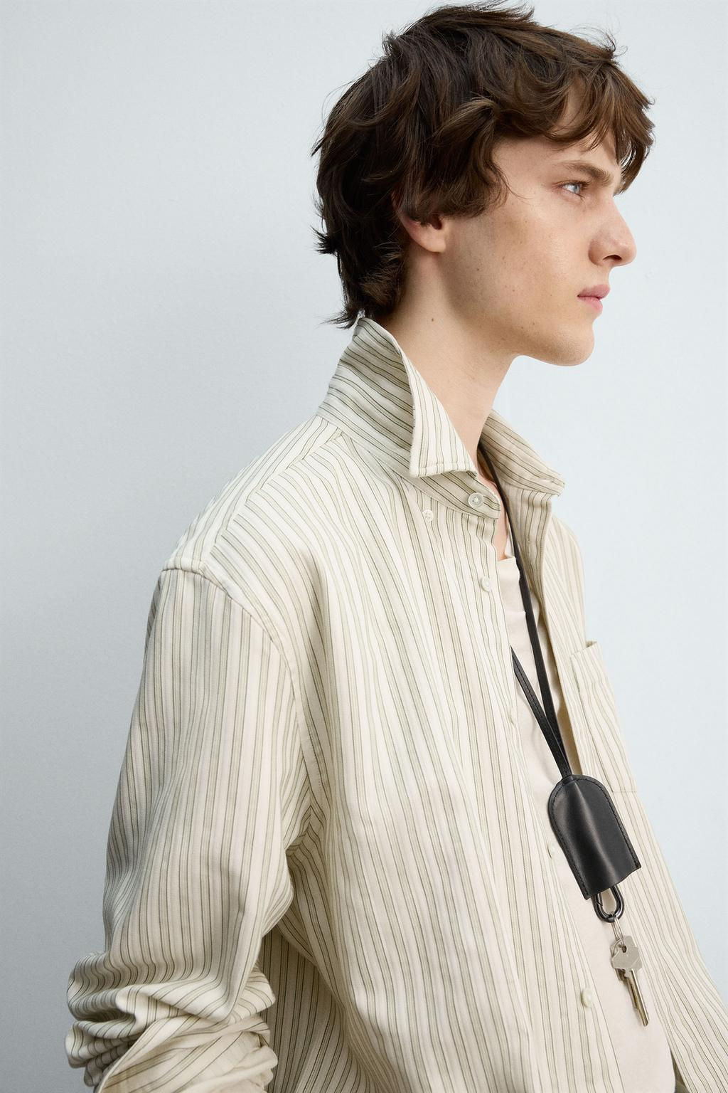 LIMITED EDITION STRIPED SHIRT - Zara фото 7