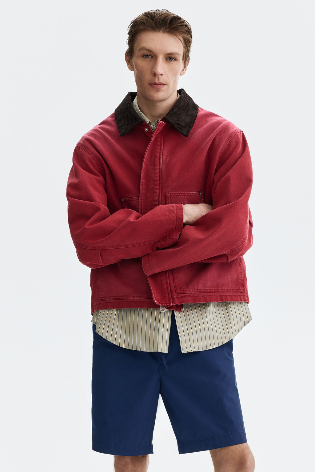 Pantal?n corto de algod?n Relaxed Fit - H&m фото 7