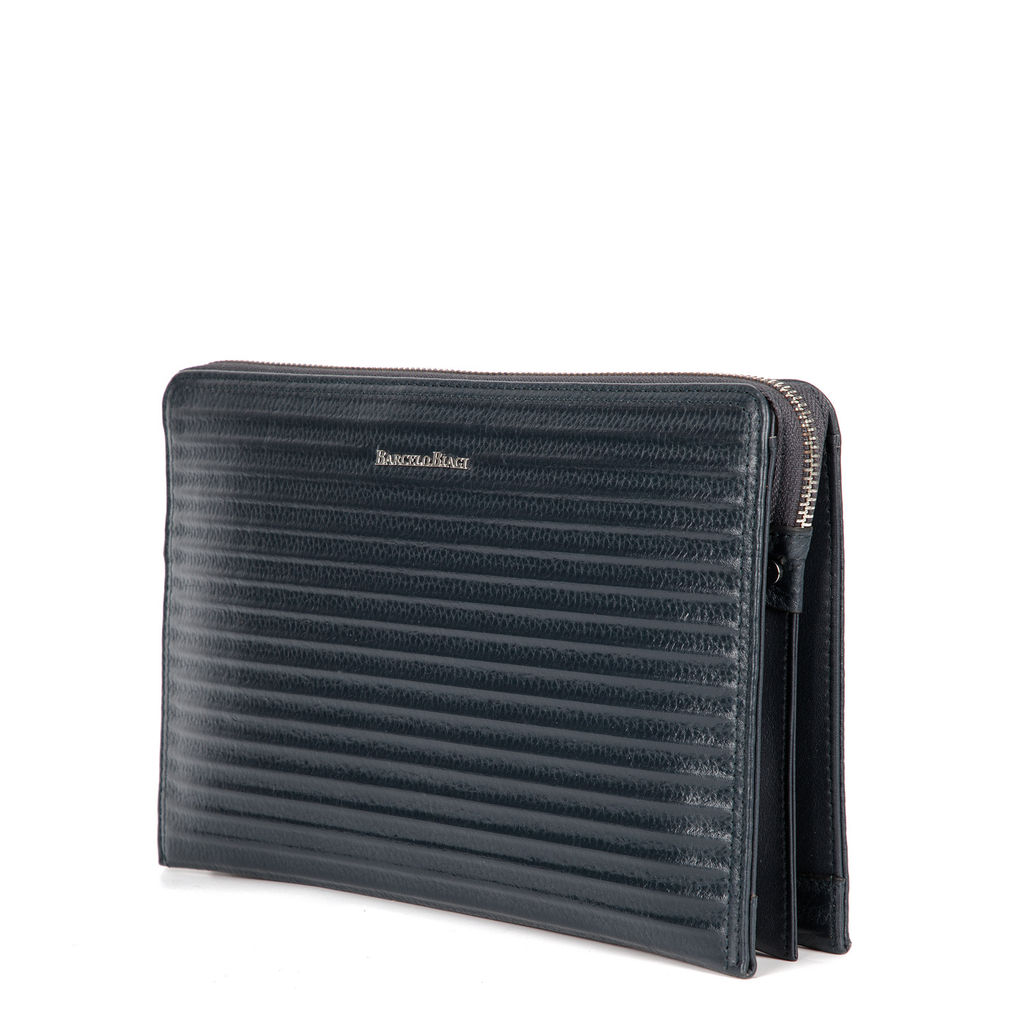 мужской кожаный клатч Barcelo Biagi  фото 3