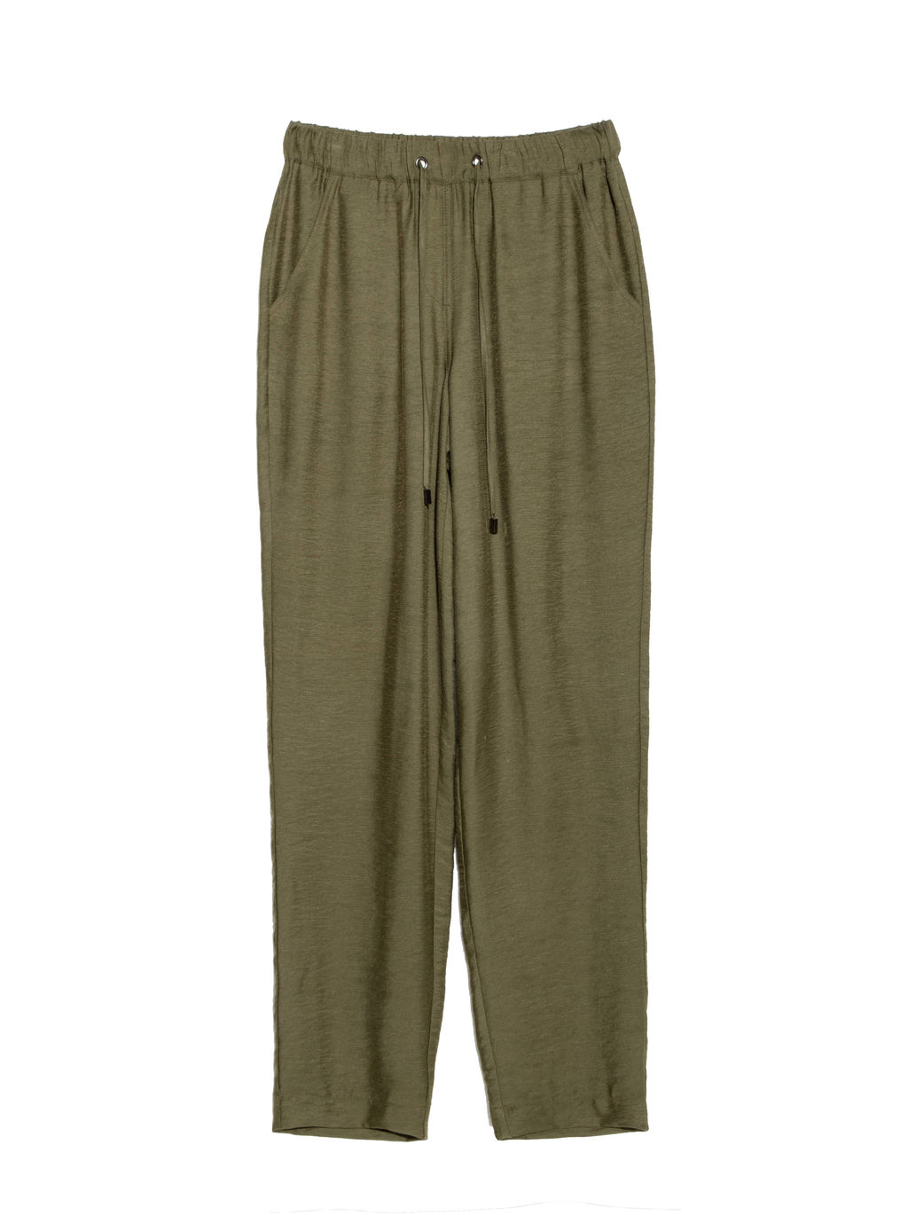 CONTE Фактурные брюки из вискозы премиального качества EXOTICA khaki - Conte elegant фото 3
