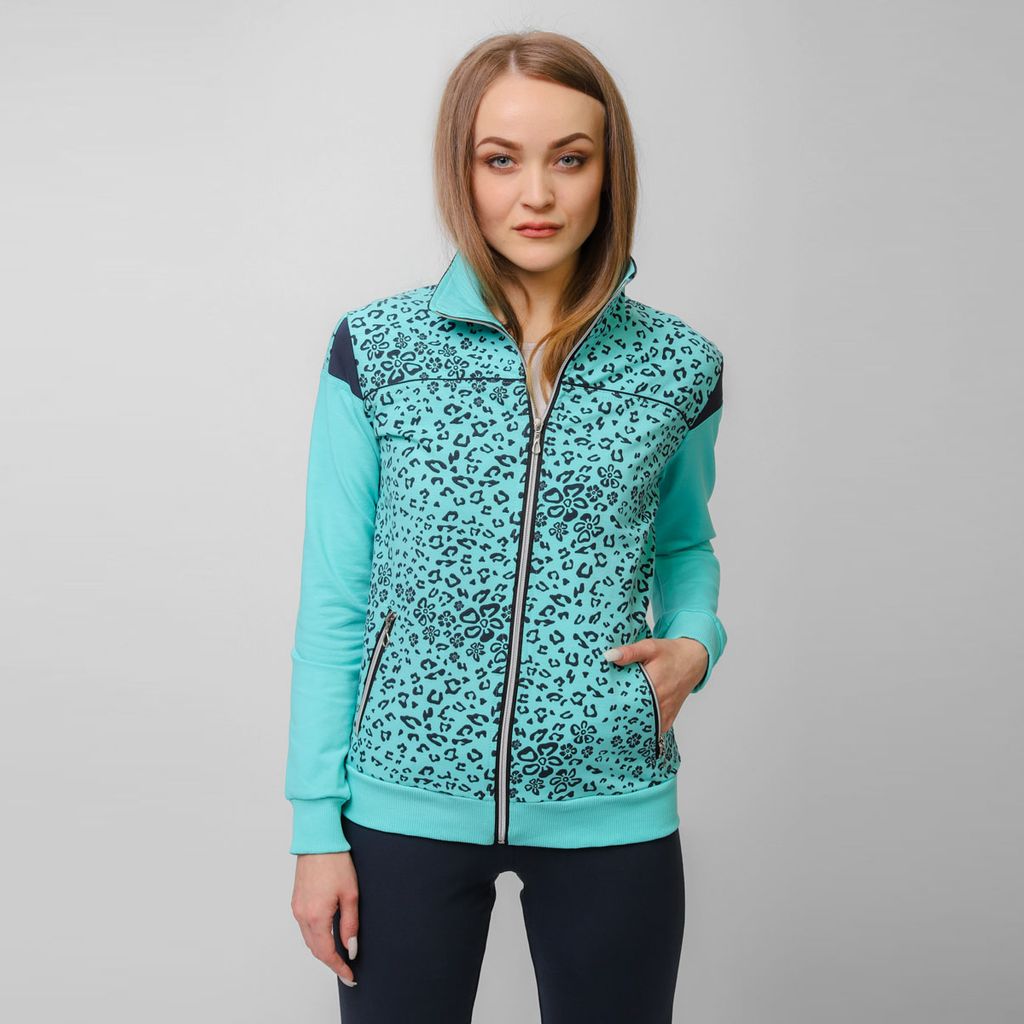 RODOS Спортивный костюм женский весна/лето М-171 Бирюза  фото 24