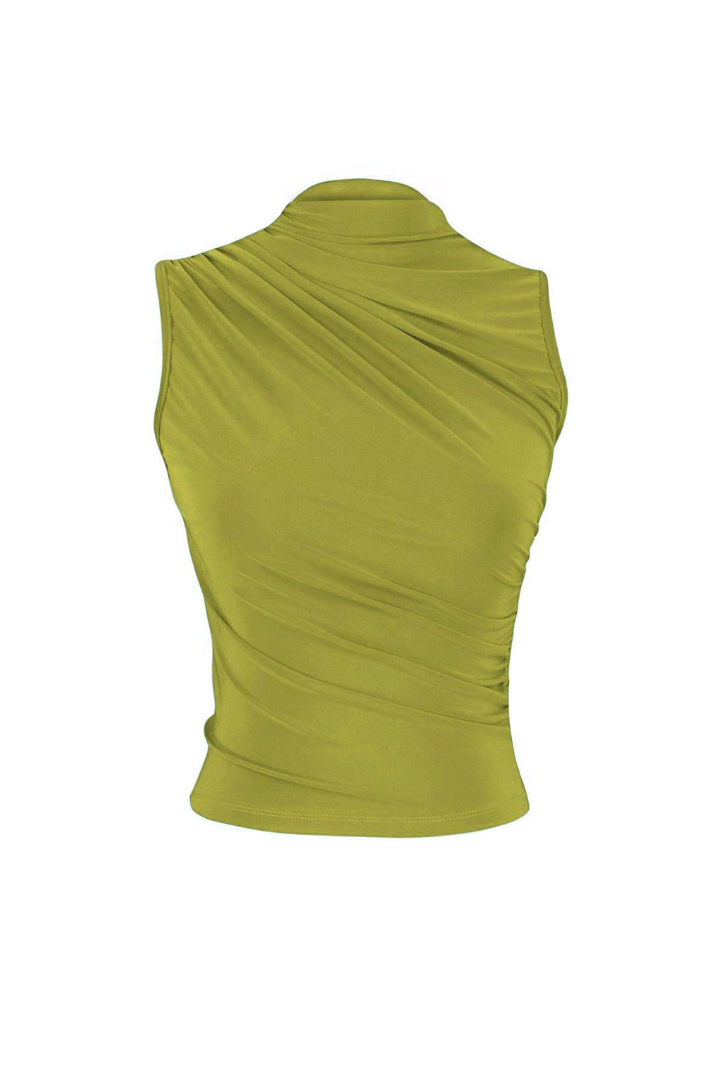 Trendyolmilla Indigo S?f?r Kol Buzgulu Vucuda Oturan Esnek Orme Bluz TWOSS24BZ00486  фото 14