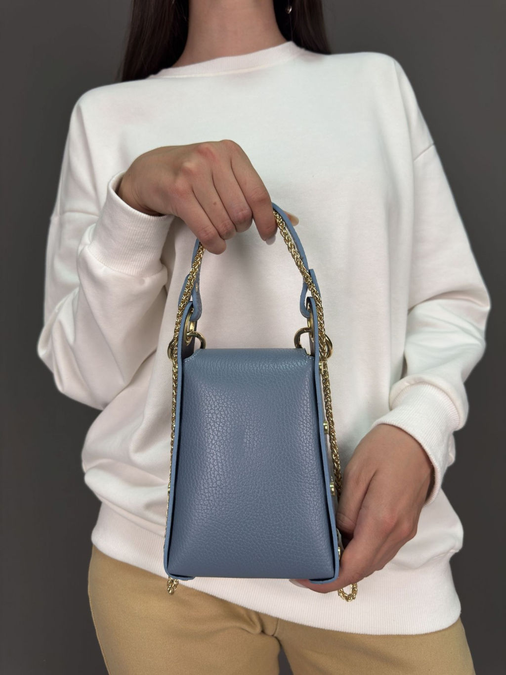 Сумка женская из телячьей кожи