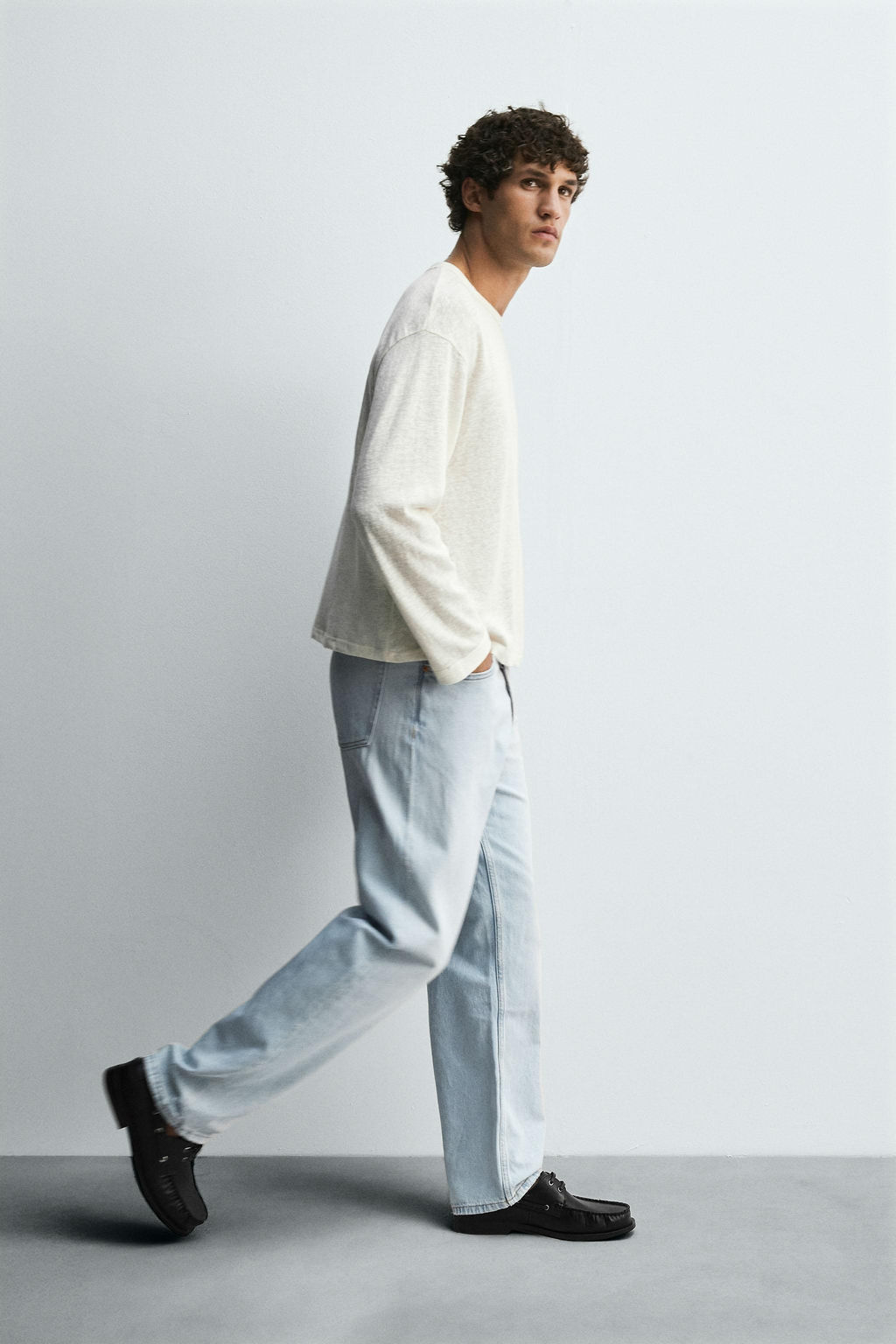 STRAIGHT FIT JEANS - Zara фото 6