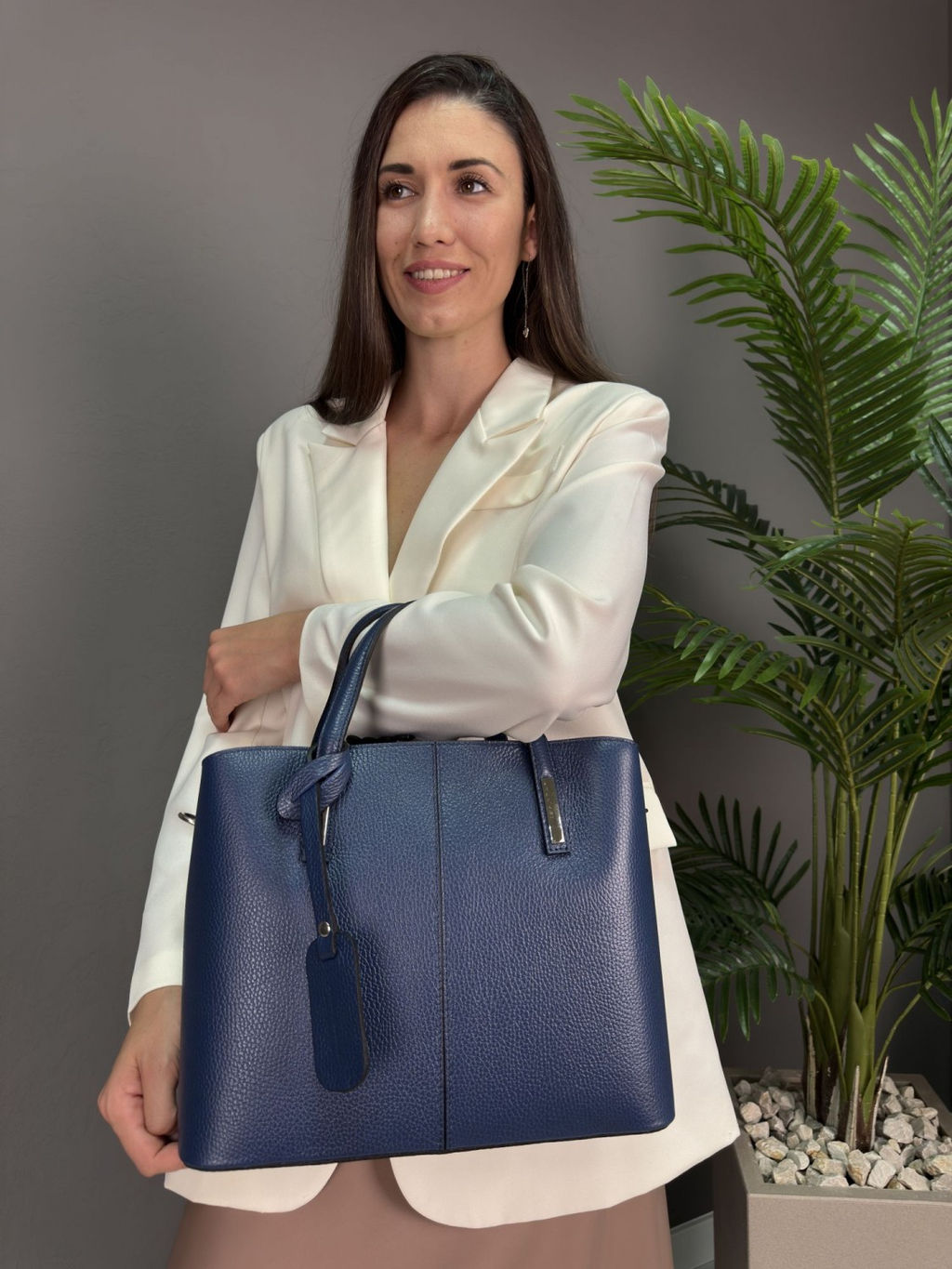 Сумка женская из телячьей кожи