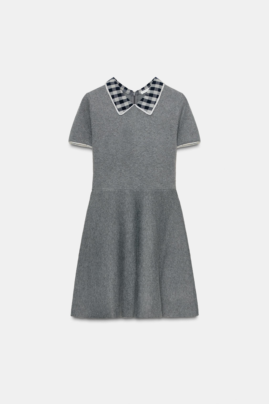 CONTRAST COLLAR DRESS - Zara фото 4