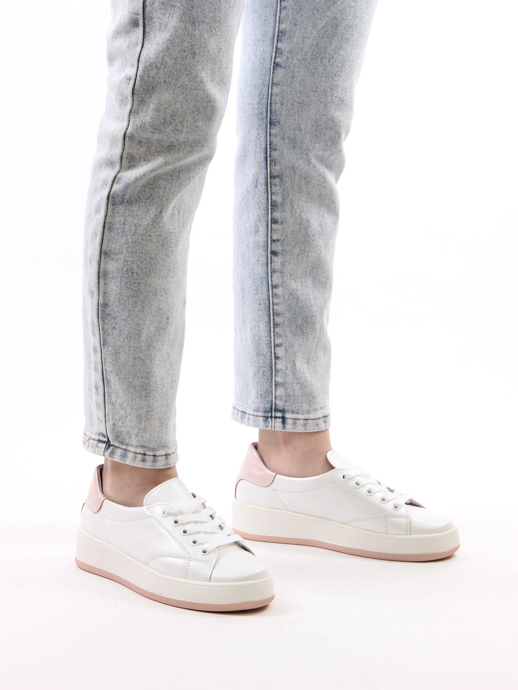 Кеды EDART 131.143. Белый-розовый R - Ed'art фото 4