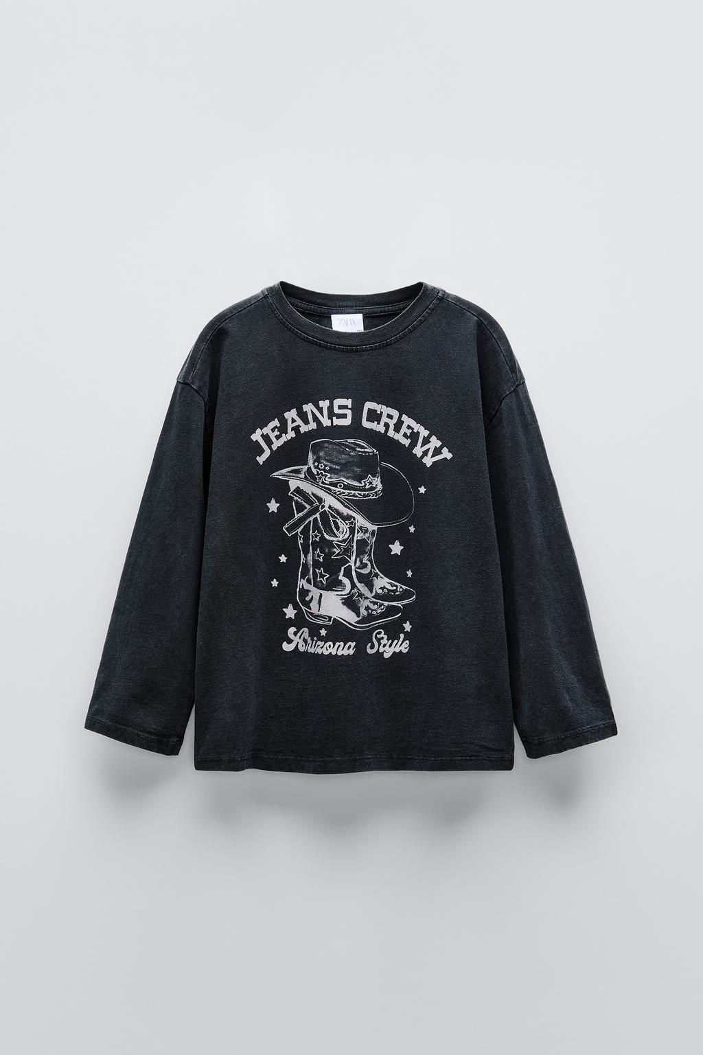 COWBOY BOOTS T-SHIRT - Zara фото 2