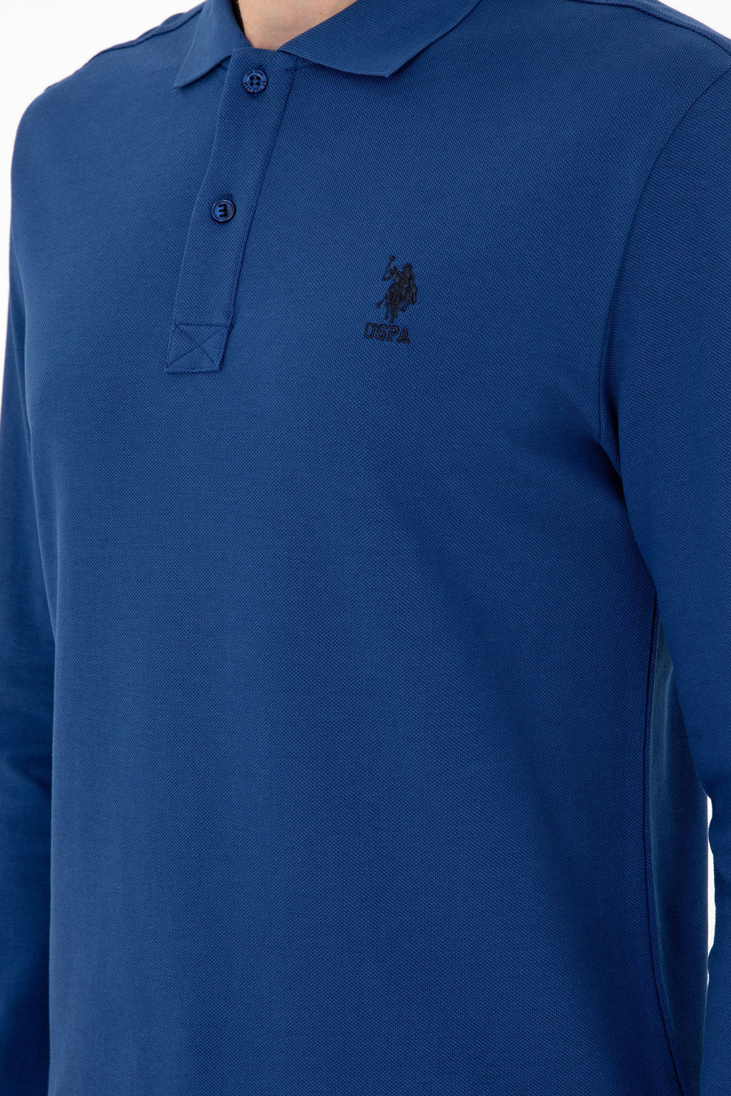Мужской базовый свитшот цвета индиго Неожиданная скидка в корзине - U.s. polo assn фото 14