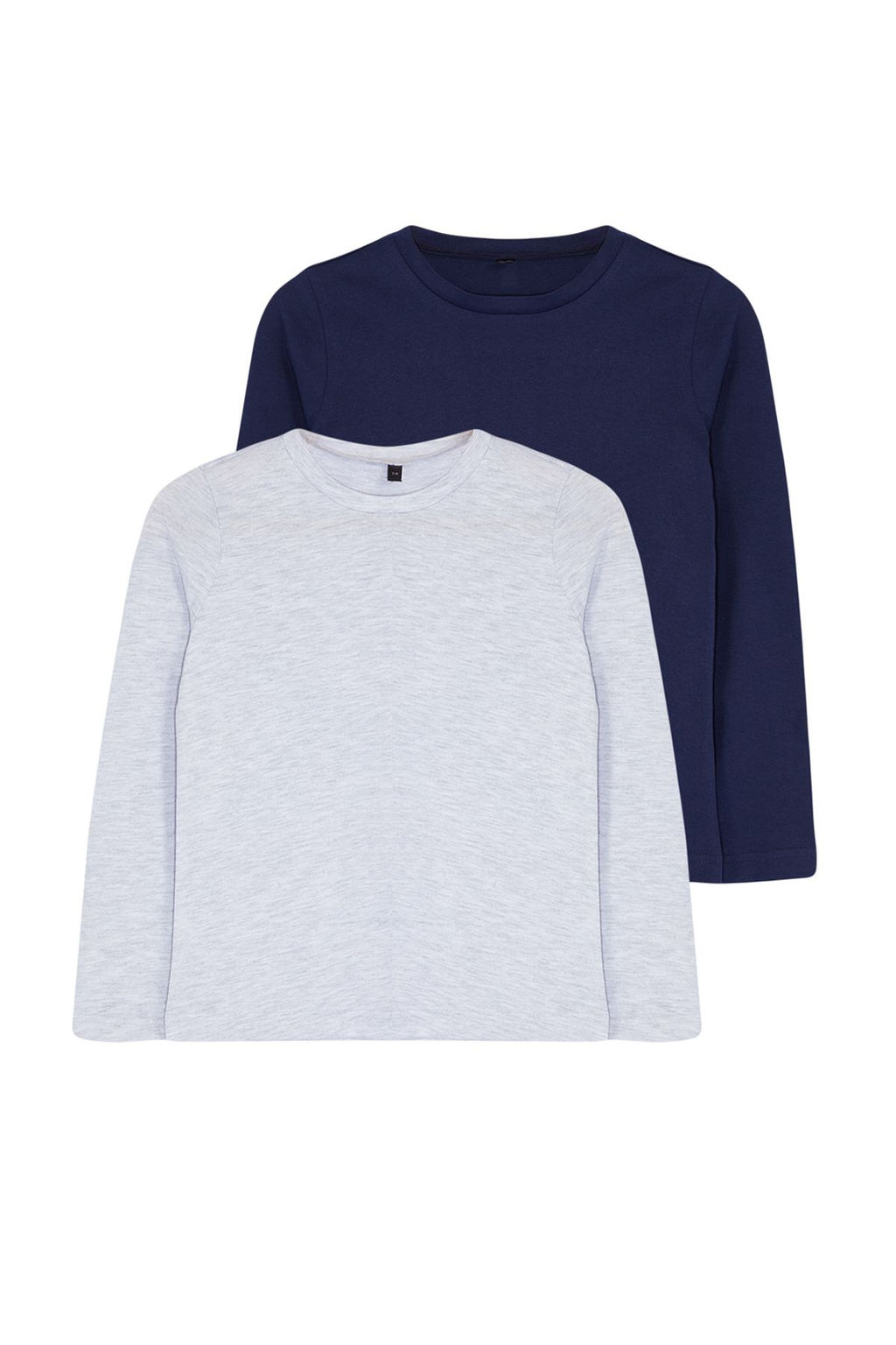 Lacivert*001 K?z Cocuk Duz Basic Bisiklet Yaka Pamuklu Orme T-Shirt TKDAW25TS00000 - Trendyolmilla фото 17