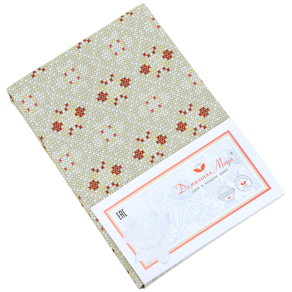 Ришелье Скатерть 180х145см, длина стола до 140см, на 6 персон, хлопок Премиум 186г/м2, Домашняя мода (Россия)  фото 2