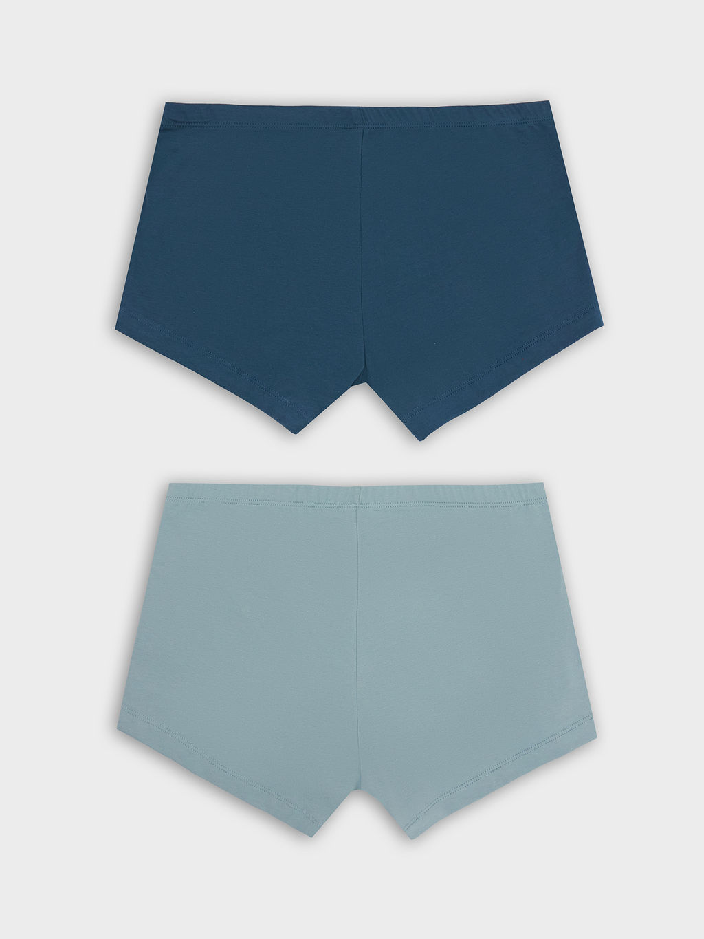 Трусы боксеры мужские в наборе, 2 шт сланец +морская волна 411122-2