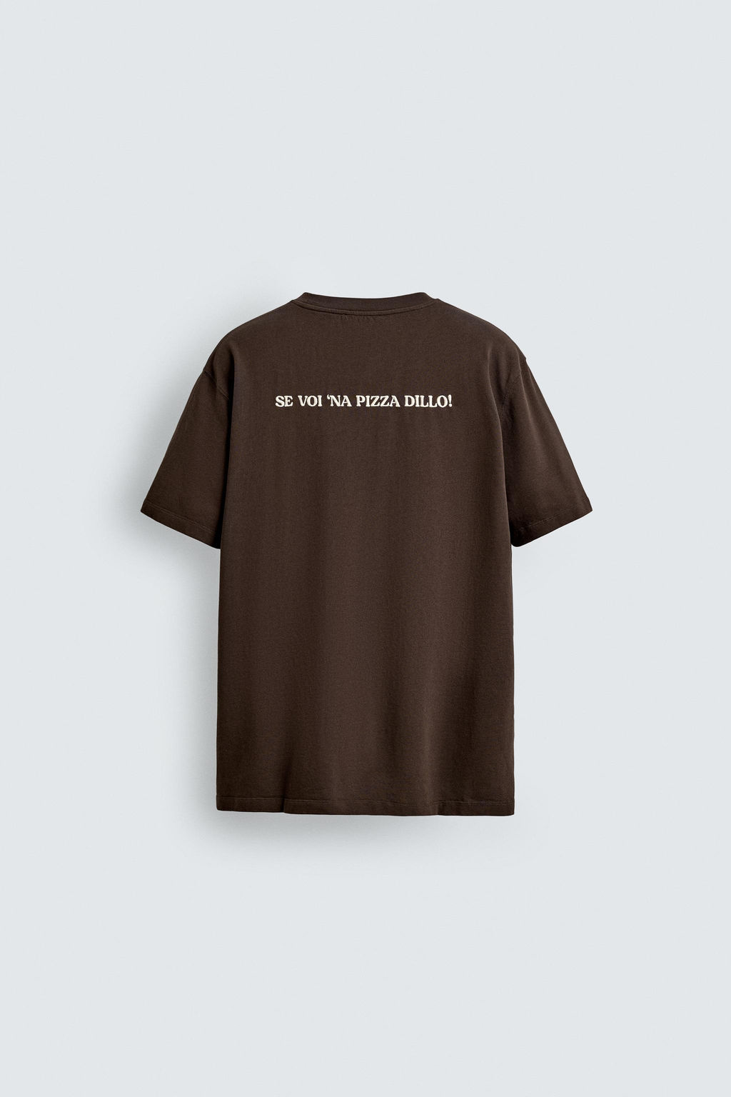 PIZZERIA LA MONTECARLO PRINT T-SHIRT - Zara фото 8