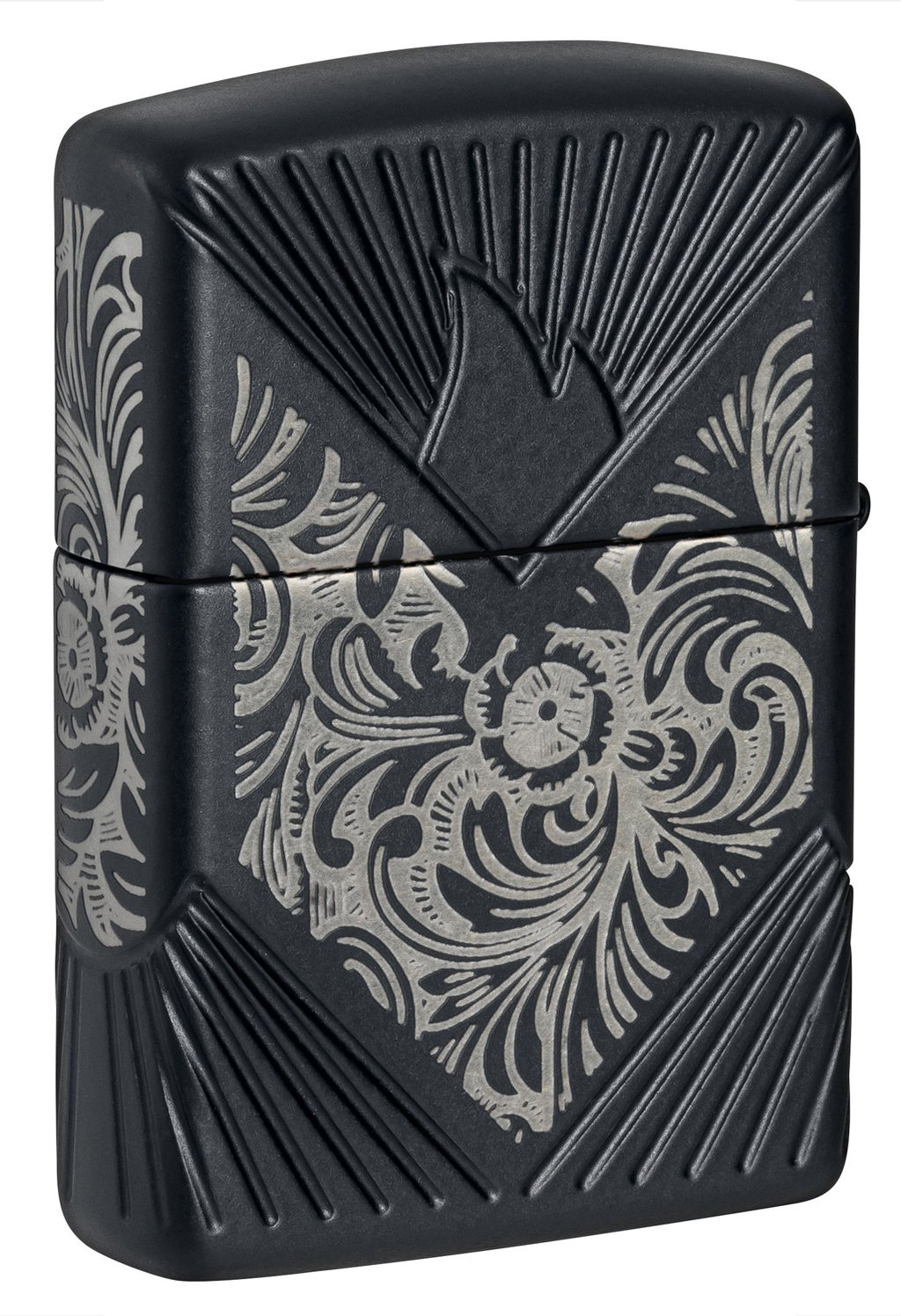 ЗажигалкаZIPPO Armor® Коллекционная с черным матовым покрытием | Collectible of the Year 46025