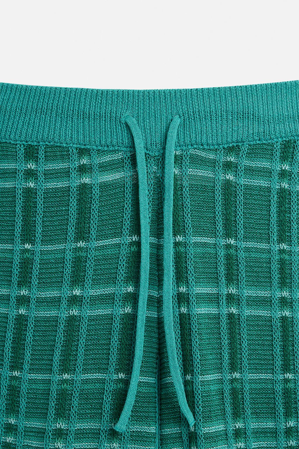 JACQUARD KNIT TROUSERS  OTIS KWAME KYE QUAICOE - Zara фото 9