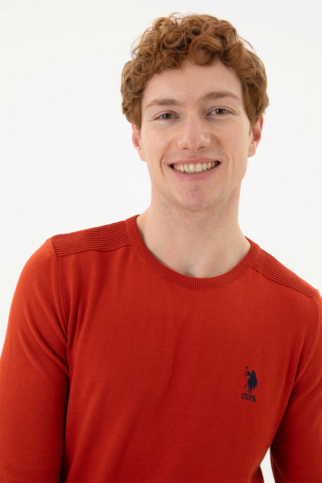 Мужской базовый свитер с плиткой - U.s. polo assn фото 2