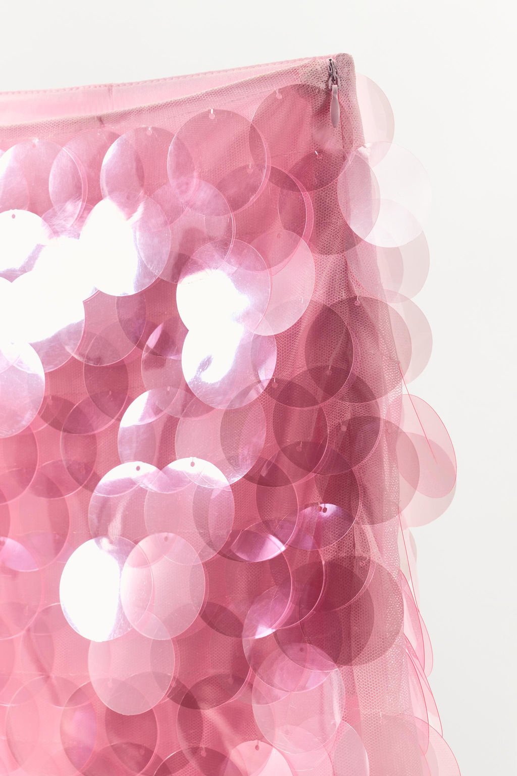 FALDA MINI LENTEJUELAS / Rosa - Zara фото 10