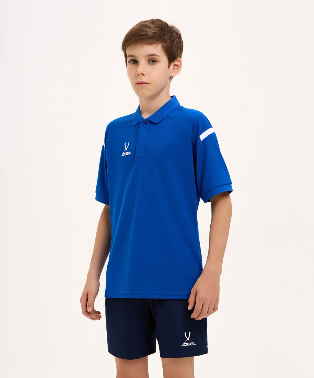 Поло JOGEL CAMP 2 Poly Polo, синий